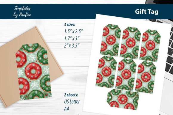 Add a Sweet Touch to Your Gifts with Holiday Treat Tags Print and Cut