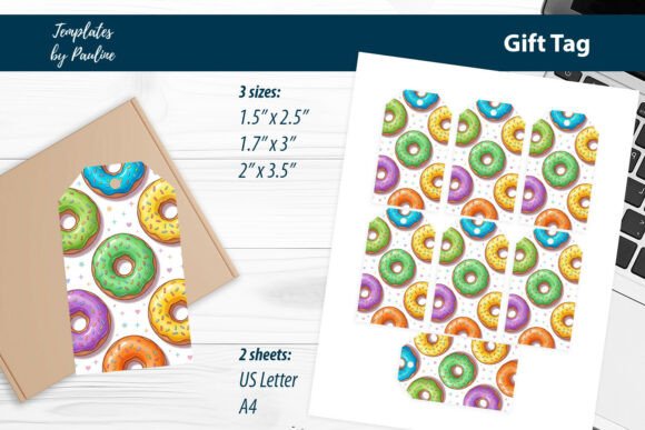 Add a Sweet Touch to Your Gifts with Kids Donut Party Favor Tags Printable