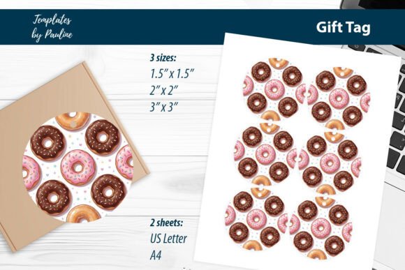 Donut Party Favor Tags Print and Cut: A Practical Choice for Customized Gifting and Packaging