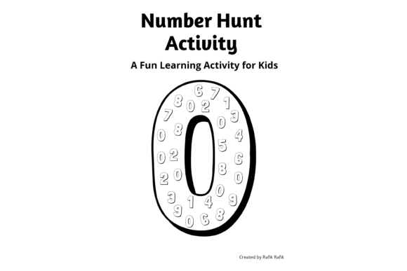 Number Hunt Worksheets for Kids