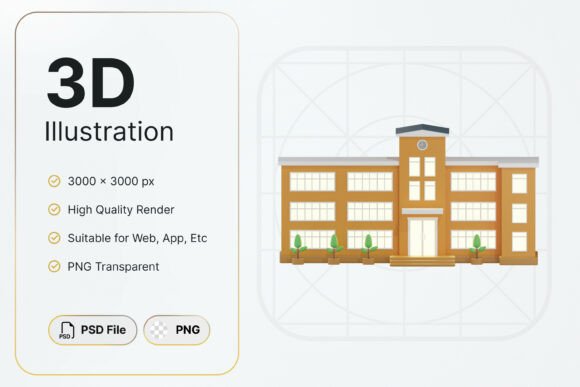 School Classic Campus Icon: A Strategic Asset for Educational Branding